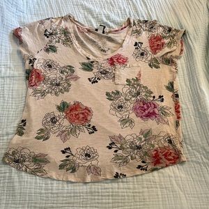 Torrid size 2 floral print top